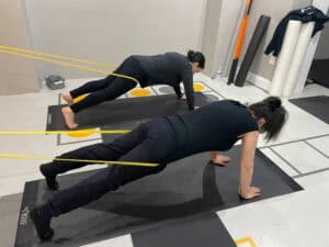 The benefits of resistance band training as these two ladies over 40 are learning